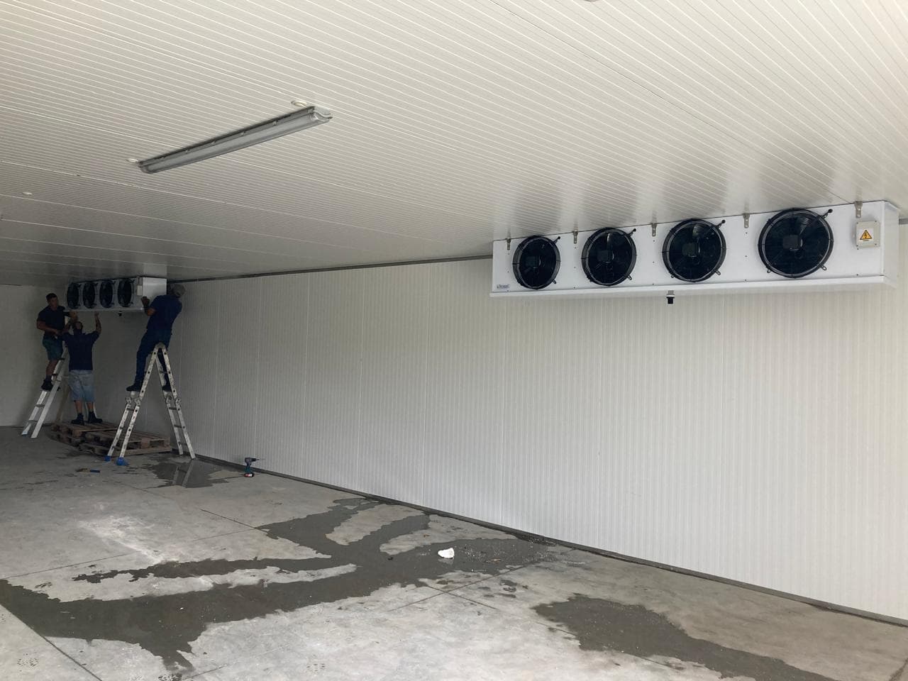Ventilation and plant installation detail